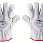 60 PARES DE GUANTES DE SERRAJE PAR DE GUANTES BLANCOS 04WH TALLA 9