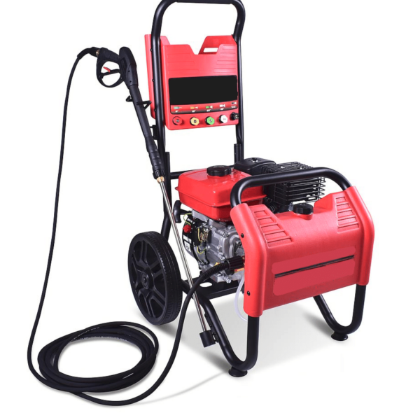 HIDROLIMPIADORA TÉRMICA GASOLINA 7 HP 4 TIEMPOS 600 LT BOMBA DE AGUA FRÍA 665