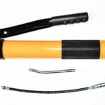 MANGUERA DE ENGRASE CON PALANCA DE UNA SOLA MANO Y CABEZAL DE BOMBA DE ENGRASE MANUAL 600cc 714