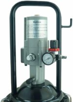 PISTOLA DE ENGRASE NEUMÁTICA BARRIL DE AIRE CONTENEDOR 12 LT PISTOLA TANQUE DE GRASA 011