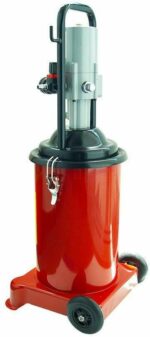 PISTOLA DE ENGRASE NEUMÁTICA BARRIL DE AIRE CONTENEDOR 12 LT PISTOLA TANQUE DE GRASA 011