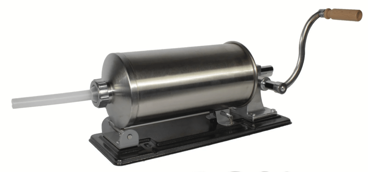 EMBUTIDORA MANUAL DE EMBUTIDOS MÁQUINA DE 4KG PARA LA PRODUCCIÓN DE EMBUTIDOS EMBUTIDOS PARA EMBUTIDOS DE ACERO INOXIDABLE 396E