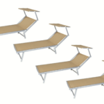 KIT 4 PIEZAS TUMBONAS TUMBONA DE ALUMINIO ARENA AJUSTABLE ARENA 909