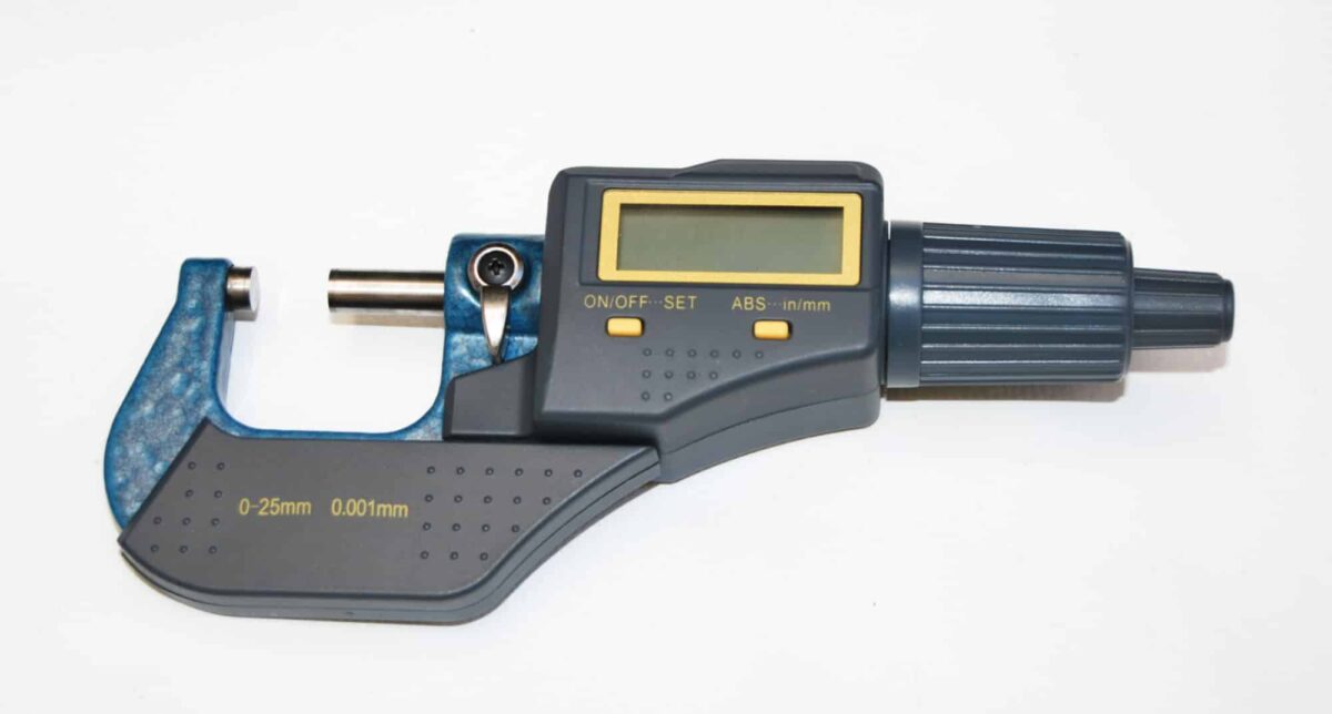 22628 MICRÓMETRO DIGITAL MILÉSIMO 0 25 mm espesor espesor 7
