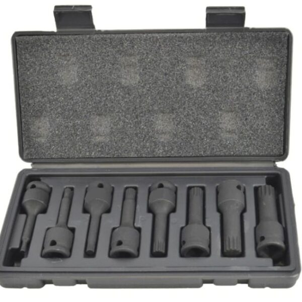 Llaves de tubo xzn 8 piezas reforzadas contra impactos 1/2" M5 M18 404aw