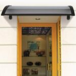 TOLDO TOLDO POLICARBONATO CUBIERTA COMPACTA DE PLEXIGLÁS 100x80 cm 155