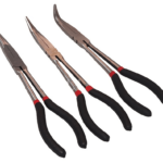 ALICATES TRIS EXTRA LARGOS 28 cm PICO MECÁNICO RECTO CURVO 0 45 90 LARGO