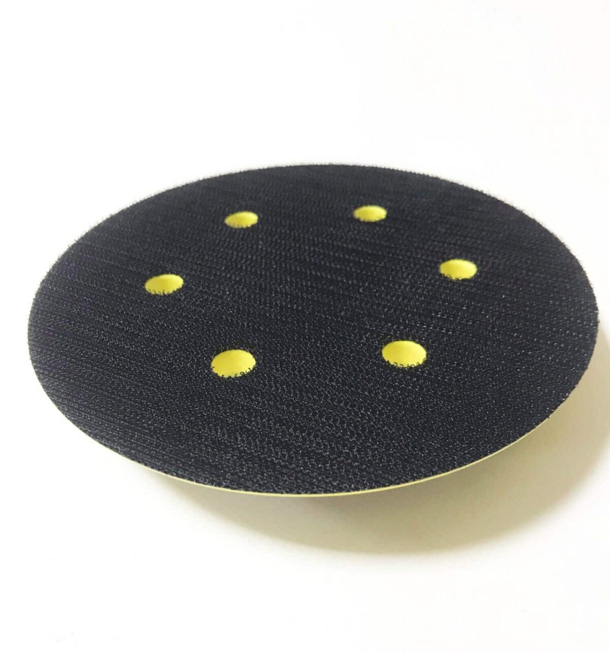 ALMOHADILLA DE DISCO CON 6 AGUJEROS DE VELCRO DE 150 mm PARA LIJADORA EXCÉNTRICA DE 6 PULGADAS