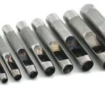 PUNZONES PUNZÓN TROQUELADO PARA CUERO CINTURÓN DE CUERO 9 piezas MÉTRICO 571