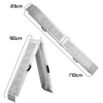 RAMPA DE CARGA DE ACERO ANTIDESLIZANTE PARA ACERA 200 kg PARA MOTO SCOOTER 983