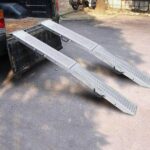 RAMPA DE CARGA DE ACERO ANTIDESLIZANTE PARA ACERA 200 kg PARA MOTO SCOOTER 983