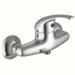 BAÑERA MONOMANDO CROMADA MEZCLADOR DE DUCHA DE PARED CON CONEXIÓN DE MANGUERA 447SW