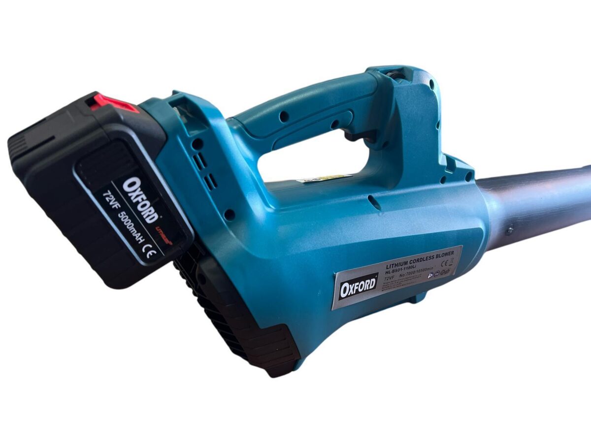 17597 SOPLADOR DE 2 BATERÍAS LITIO 5AH 72V LIMPIEZA HOJAS DE JARDÍN GIADINAGGIO 182ox