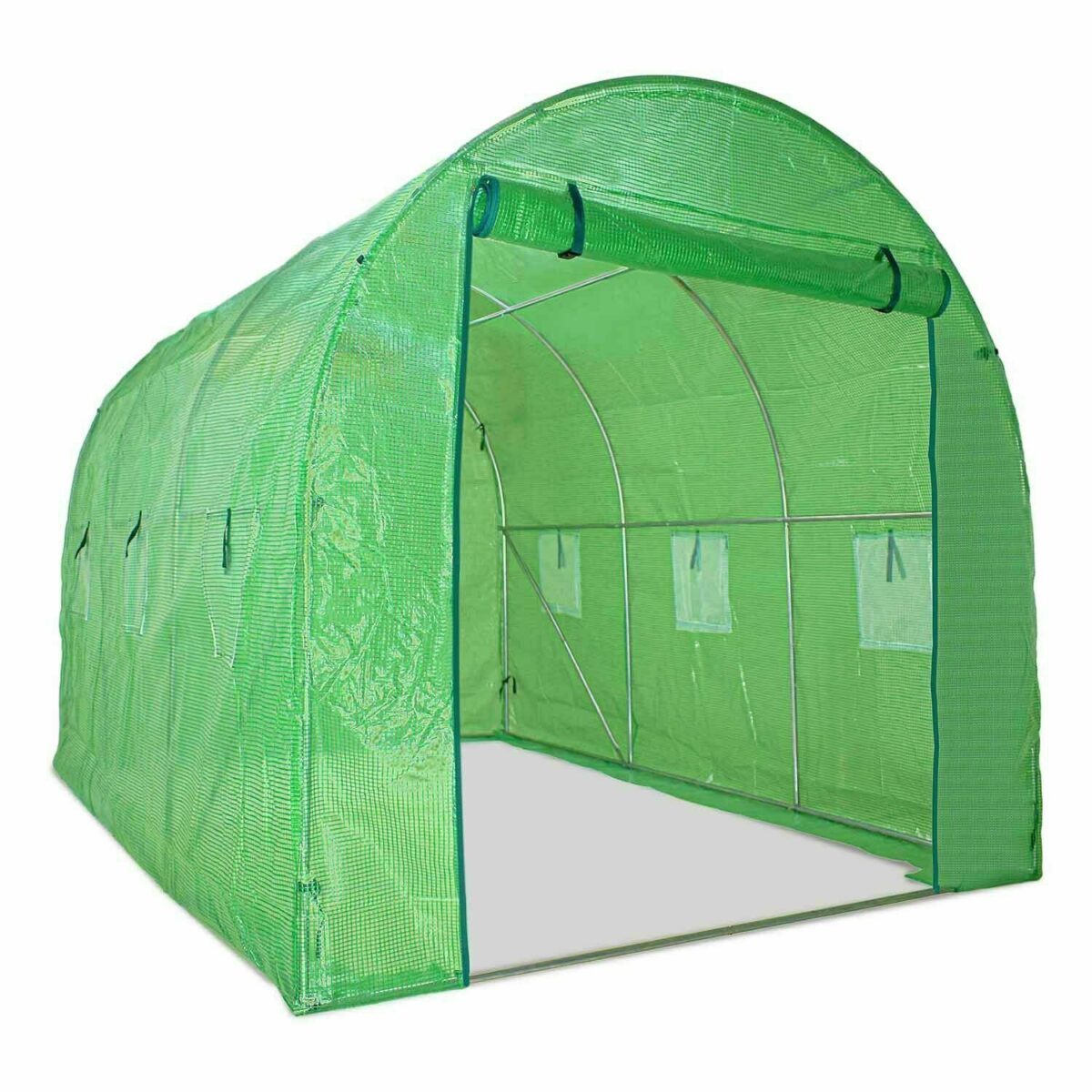 INVERNADERO PARA PLANTAS DE CULTIVO TÚNEL JARDÍN 2x3 MT ESTRUCTURA DE ACERO 990