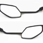 PAR DE ESPEJOS RETROVISORES MOTO SCOOTER NEGRO DERECHO SX 821 WI