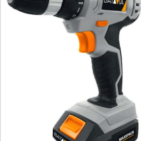 TALADRO ATORNILLADOR BATERÍA 2AH 18V CARGADOR DE MANDRIL SIN LLAVE 372 BTV