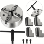 MANDRIL AUTOCENTRANTE PARA TORNO 4+4 MORDAZAS 125mm