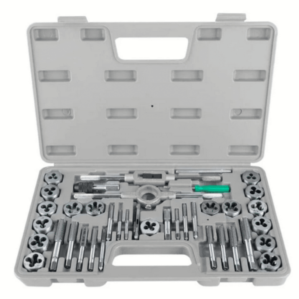 ROSCADO DE TROQUEL PROFESIONAL 40 PIEZAS CAJA DE PLÁSTICO TUNGSTENO FARNEED EC