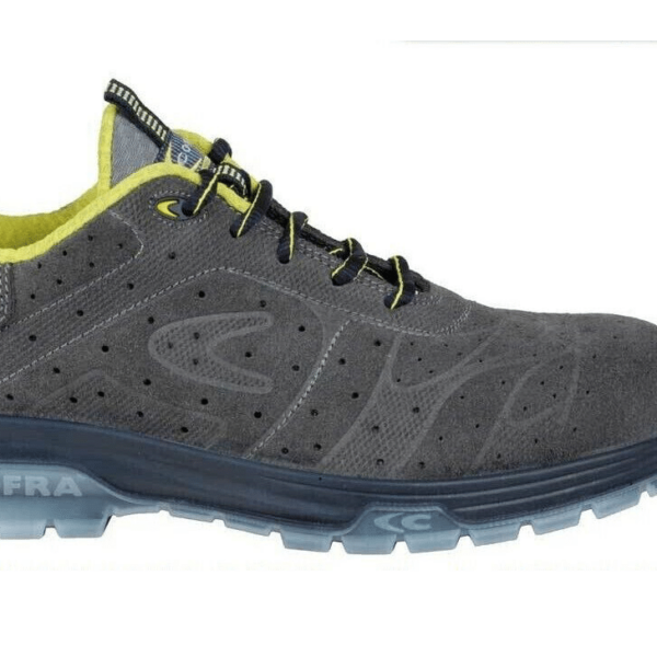 ZAPATOS DE SEGURIDAD DE TRABAJO BAJOS ZAPATO COFRA MORANDI GRIS S1 P SRC TG 43