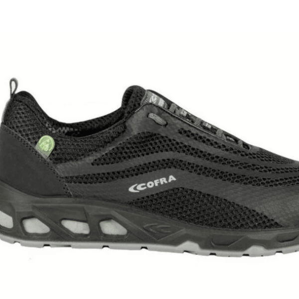 ZAPATOS DE SEGURIDAD DE TRABAJO BAJO COFRA WATT NEGRO S1 P SRC SZ 38