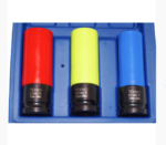 CASQUILLOS 3 PIEZAS LLANTAS DE ALEACIÓN 1/2" 17 19 21 mm NEUMÁTICO ANTIARAÑAZOS TALLER 610TK