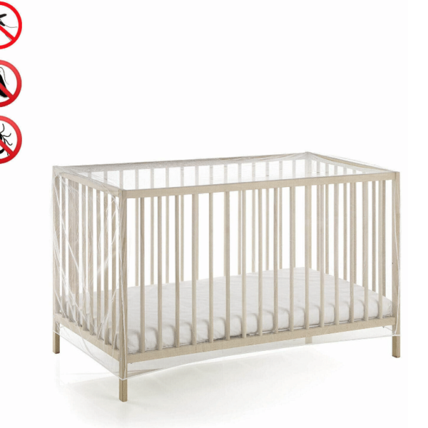 MOSQUITERA UNIVERSAL CUNA GIMNASIO CAÑA TRANSPIRABLE 140x70 BLANCO 042