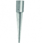 SOPORTE DE ESPIGA SOPORTE DE POSTE SOPORTE DE POSTE POSTE REDONDO POSTE Ø 61 114v