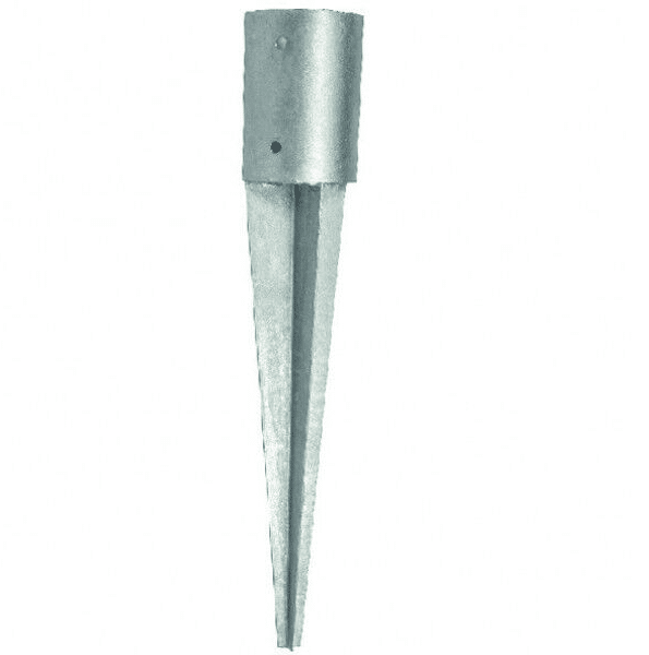 SOPORTE DE ESPIGA SOPORTE DE POSTE SOPORTE DE POSTE POSTE REDONDO POSTE Ø 61 114v