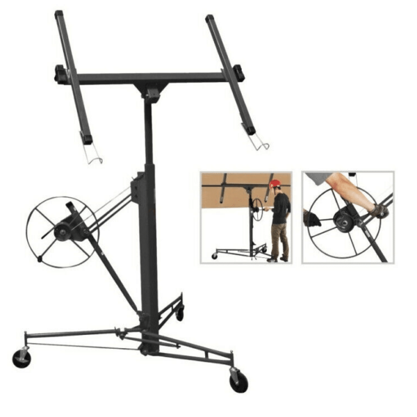 ELEVADOR DE PANELES DE PLADUR PARA ELEVADOR DE CHAPA CAPACIDAD 68 KG FALSOS TECHOS 695AW