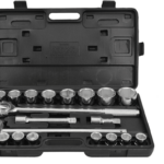 JUEGO DE LLAVES DE VASO 19 50 MM CAMIÓN TRACTOR DE TRINQUETE 3/4" ACERO 21 PIEZAS 500AW