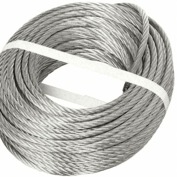 CABLE DE ACERO GALVANIZADO COMERCIAL CABLE DE ACERO 72 HILOS 50MT 10MM 3200KG POLIPASTO 331