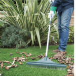 PEINE ESCOBA LIMPIEZA DE CÉSPED ALFOMBRA SINTÉTICA HOJAS DE CÉSPED FALSO 45CM 080