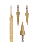 KIT PARA EL CLIC DEL TALADRO PARA CORTADORES ESCALONADOS 3 12 4 20 MM 045H