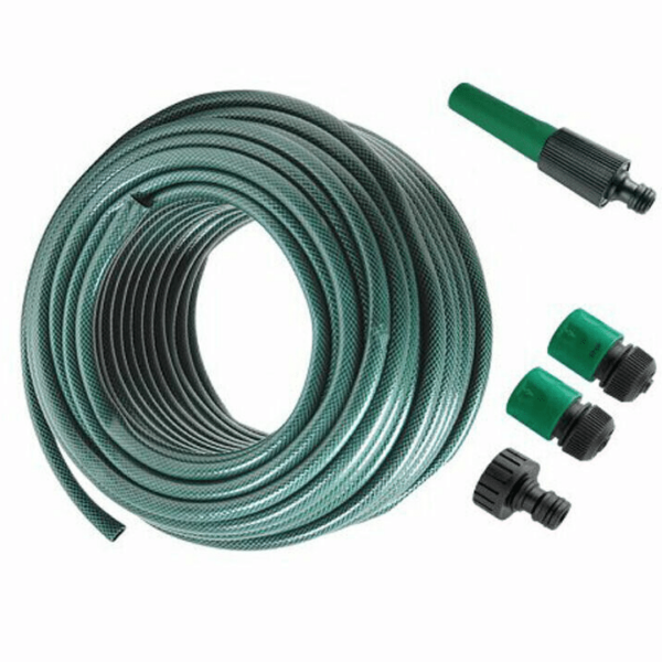 JARDÍN MANGUERA DE JARDÍN AGUA 20 MT METROS DE RIEGO + ACCESORIOS 1/2" 088