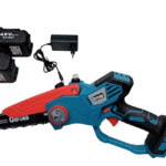MOTOSIERRA BATERÍA 8' PULGADAS 20CM 48V MOTOSIERRA ELÉCTRICA 2 BATERÍAS TANQUE DE ACEITE 021