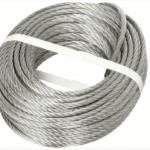 CABLE DE ACERO GALVANIZADO COMERCIAL CABLE DE ACERO GALVANIZADO 72 HILOS 10 MT 4MM 1450KG POLIPASTO 066