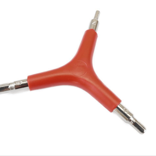 LLAVE TRIANGULAR HEXAGONAL INTERNA BICICLETA DE 3 VÍAS BICICLETA 4 5 6 MM 423 WI