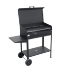 BARBACOA DE CARBÓN 100x40x90 cm TAPA CON RUEDAS 657