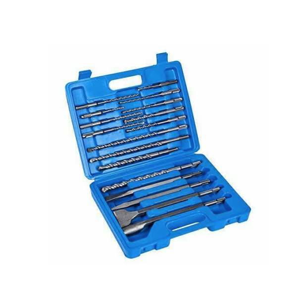 JUEGO DE 17 PIEZAS BROCAS DE CINCEL SDS PLUS 5,5A16MM BROCAS DE HORMIGÓN PARA MAMPOSTERÍA SK 874
