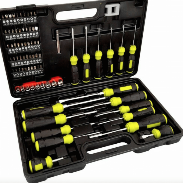 DESTORNILLADOR DE TUBO DESTORNILLADOR PUNTA DE CORTE TRANSVERSAL TORX Y U CASE 78 PIEZAS