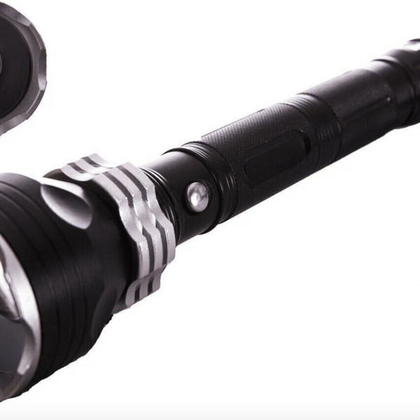 CREE T6 2000 LÚMENES LINTERNA TÁCTICA LED RECARGABLE CON CABLE DE EXTENSIÓN 1899T6