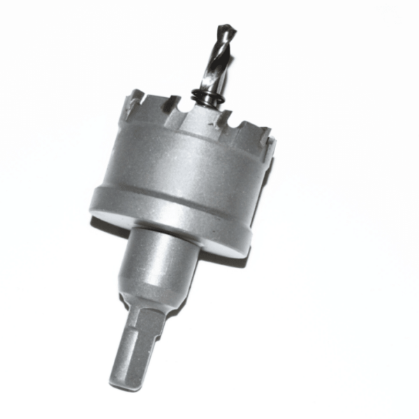 CORTADOR DE ORIFICIOS DE TUNGSTENO PARA CORTADORES DE METAL DIÁMETRO 65 MM GUÍA