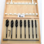 BROCA BROCAS CORTADORES TALADRO PARA MADERA CUCHILLAS FILOS DE CORTE DESTORNILLADOR 10 - 25 MM 8 PIEZAS