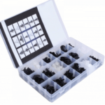 CLIPS RETENEDORES CARROCERÍA PARACHOQUES PANELES REMACHES PLÁSTICO 415 PIEZAS FORD TC011sa