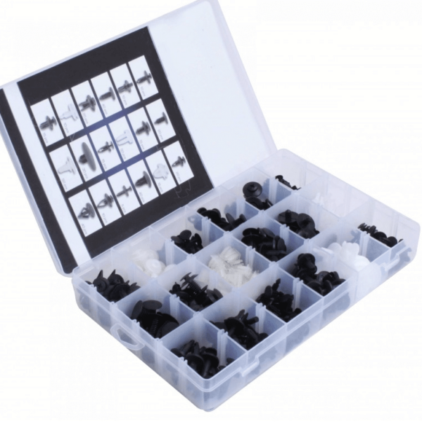 CLIPS RETENEDORES CARROCERÍA PARACHOQUES PANELES REMACHES PLÁSTICO 415 PIEZAS FORD TC011sa