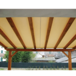 CUBIERTA DE VELA BEIGE 2,8 x 3,8 MT PARA PÉRGOLA PÉRGOLA 3 x 4 MT 151ve