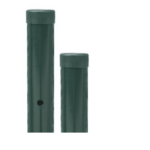 POSTE DE VALLA EN HIERRO PINTADO VERDE Ø 34MM REDONDO MT 1,25 H 511