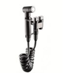 KIT DE DUCHA DE MANO MEZCLADOR BIDÉ BAÑO GRIFO DE LIMPIEZA DE INODORO NEGRO 366SW