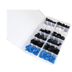 CLIPS RETENEDORES CARROCERÍA PANELES DE PARACHOQUES REMACHES PLÁSTICO 300 PIEZAS OPEL TC010sa