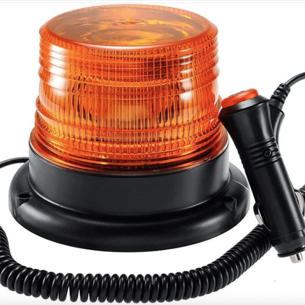 LUZ INTERMITENTE 72 LED INDICADOR DE EMERGENCIA EFECTO GIRATORIO MAGNÉTICO 935H